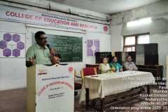 Welcome & Orientation of F.Y. B.Ed